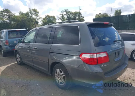 2007 Honda Odyssey Ex-L z USA, uszkodzony, nr VIN 5FNRL38697B420439